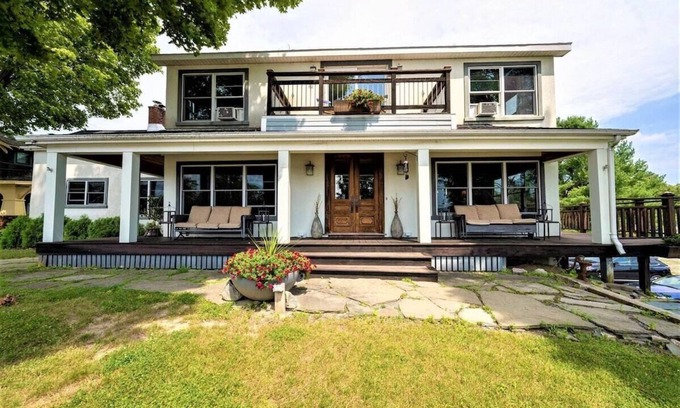 Schroon Lake House | Lakeside Retreat with Gorgeous Views Year Round