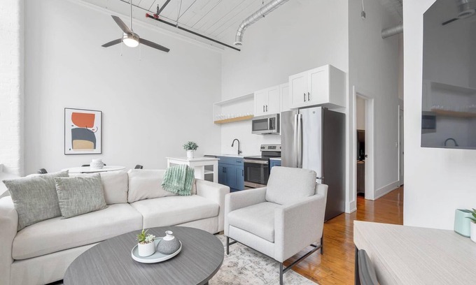 Greenville Apartment | Landing at The American Spinning Mill - 2 Bedro.