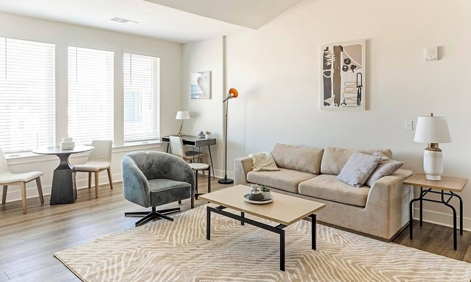 Belle Mina Apartment | Landing | Chic 1BD, Gym, Pool