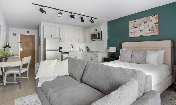 Northeast Raleigh Apartment | Landing | Chic Studio, Pool, Gym