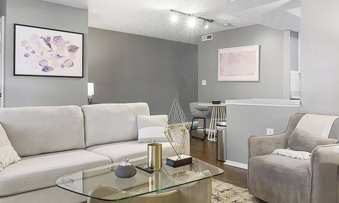 Downtown Dayton Apartment | Landing | Modern 1BD, Gym, Clubhouse