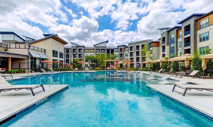 Wetmore Apartment | Landing | Modern 1BD, Gym, Pool