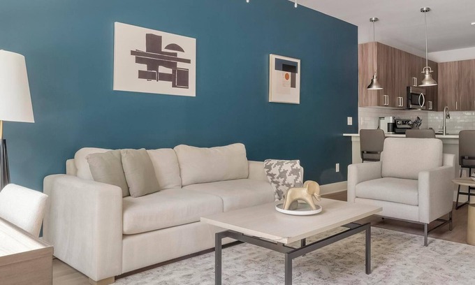 Town Center Apartment | Landing | Spectacular 1BD, Rooftop Lounge