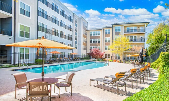Chillum Apartment | Landing | Spectacular 2BD, Courtyard, Gym