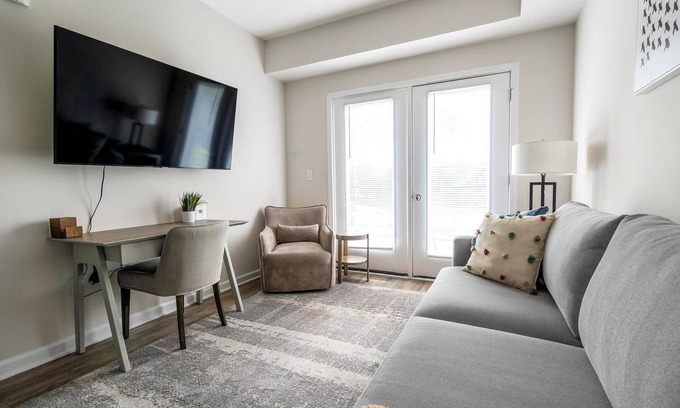 Concord Apartment | Landing | Stylish 1BD, Gym, Clubhouse