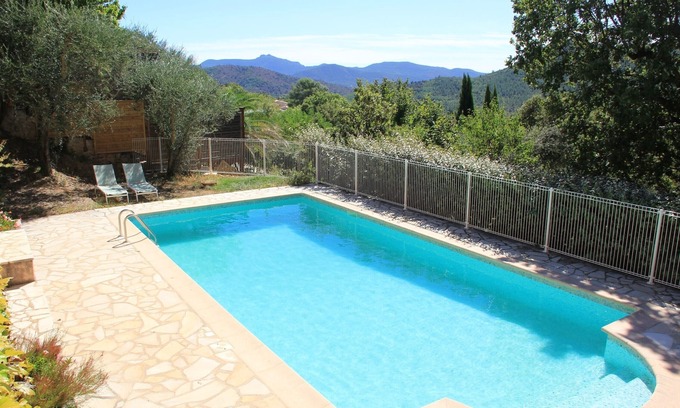 Bagnols-en-Foret House | Large 4-bedroom villa with pool and wonderful panoramic view