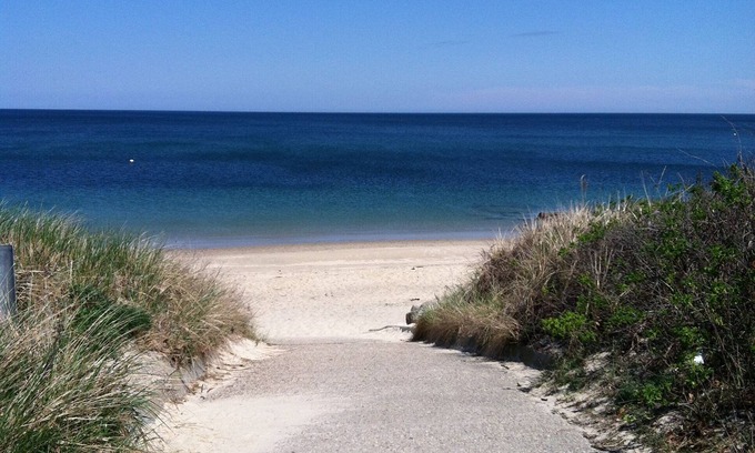 Sagamore Beach House | Large, Charming Cape Cod Cottage. Ocean Views, Steps to Beach