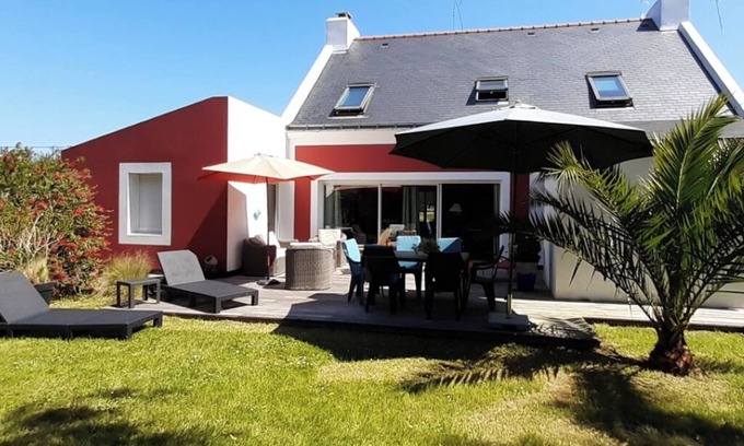 Locmaria House | Large, comfortable Grand-Cosquet Locmaria house on 800m2 wooded grounds