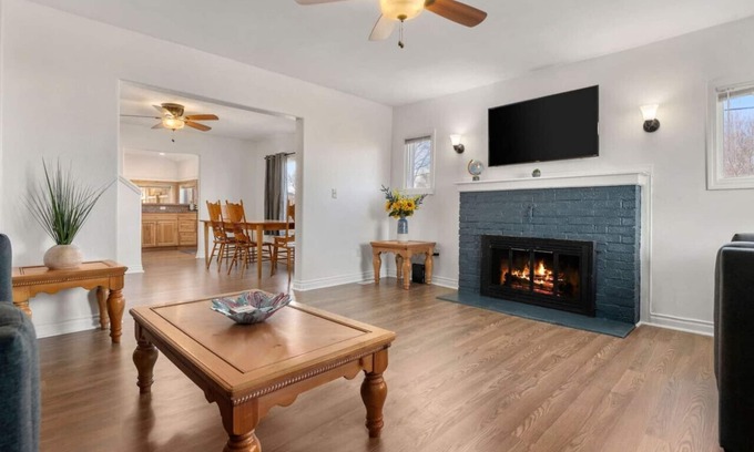 Lewiston House | Large Fenced Yard and Outdoor Patio