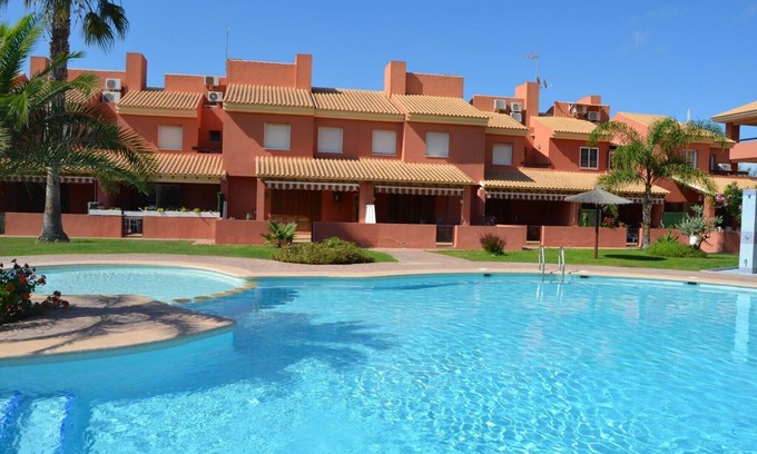 Mar de Cristal House | Large house with patio, pool views, free wifi, satellite tv, parking