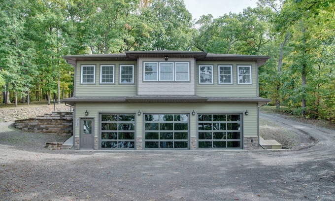 Burdett House | Large, Lakefront Home and Guesthouse on the South East side of Seneca Lake.