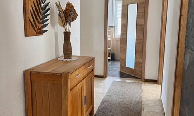 Berlingen Apartment | Large vacation apartment on the outskirts with heated whirlpool
