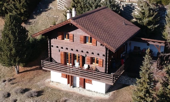 Saint-Luc Apartment | Large, very bright chalet for 8 people with large terrace, garden and a beautiful open view.Interior