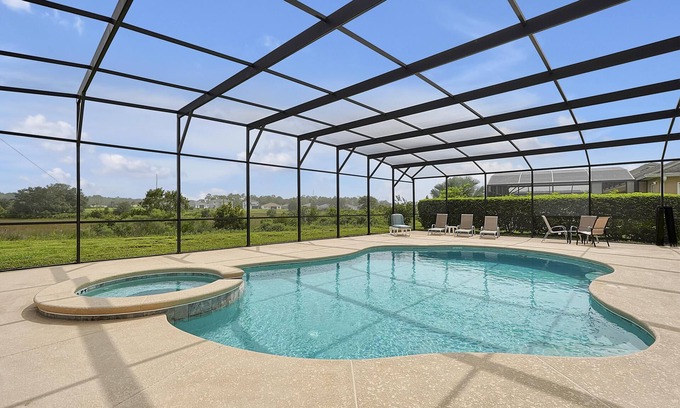 Watersong Villa | Last Minute Disney Getaway! Private Pool, Hot Tub & Game Room. Book Now! #20352