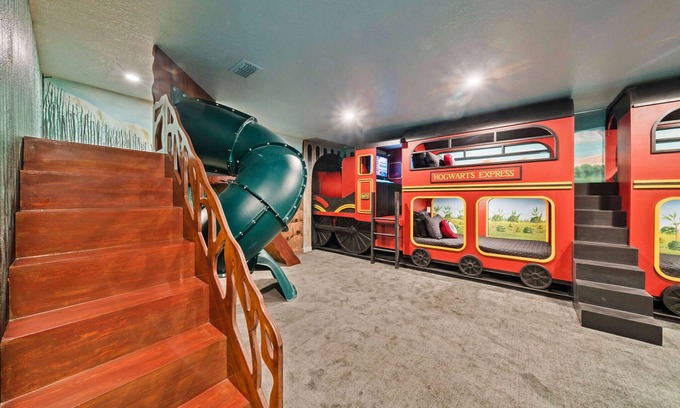 Florida Central Atlantic Coast Villa | Last Minute Disney! Private Pool, Game Room & Themed Bedrooms. Book Now! #140833
