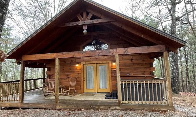 Tellico Plains Cabin | Laurel Wood - Hot Tub, King Bed, Dog Friendly! by RedAwning