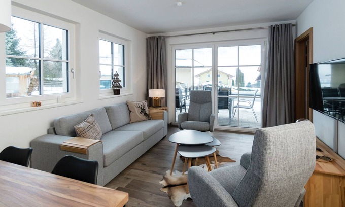 Walchen Apartment | Lavish Apartment in Salzburgerland near Ski Area