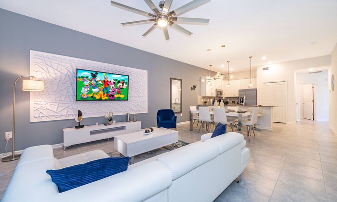 Four Corners Apartment | LC8871 Champions Gate Condo 2Bedrooms 2Bathrooms Free Waterpark