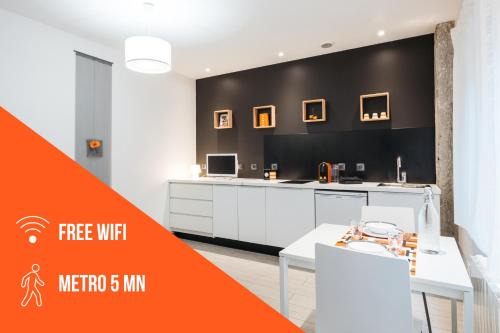 Vaise Apartment | Le 9ème- Métro Valmy-HomaLyon