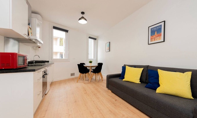 Les Chalets - Saint-Aubin - Saint-Etienne Apartment | Le Bachelier - T2 proches nouvelles Ramblas de Toulouse