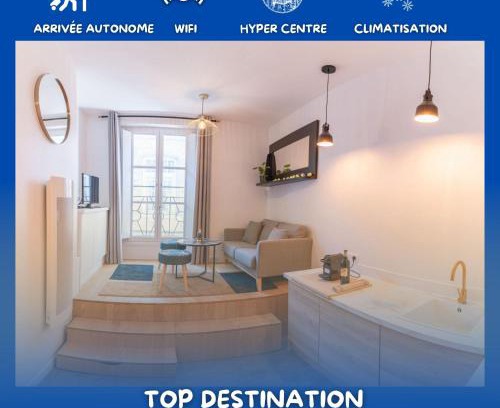 Hotel de Ville - Quinconces Apartment | Le Boléro - Climatisation - Wifi - Hyper Centre