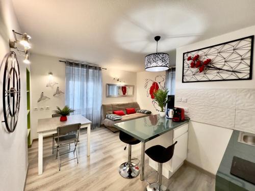 Belfort Apartment | Le Coquelicot - Proche Gare - Studio 1 pièce 2 Pers