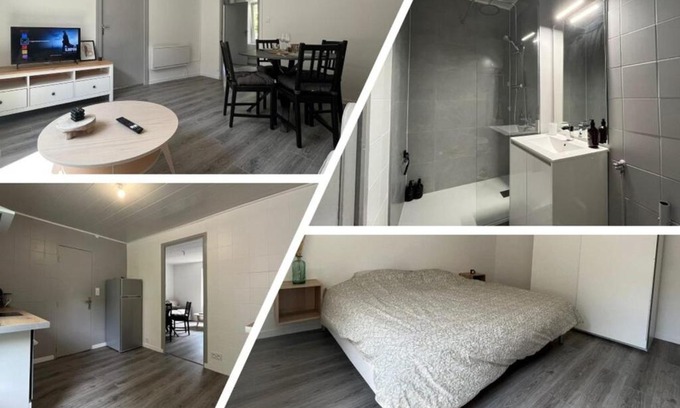 Belfort Apartment | Le Général-Gare-Centre ville-Parking gratuit-Idéalement situé