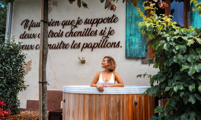 Guebwiller House | Le Grand Petit Prince I Romantic retreat for nature lovers I Jacuzzi