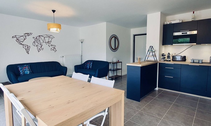 Saint-Jorioz Apartment | Le Laudon 3*/Spacious-Modern-Family-Equipped