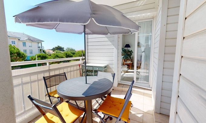 Saint-Gilles-Croix-de-Vie Apartment | Le Lys de Mer 300 m plage pour 4 personnes
