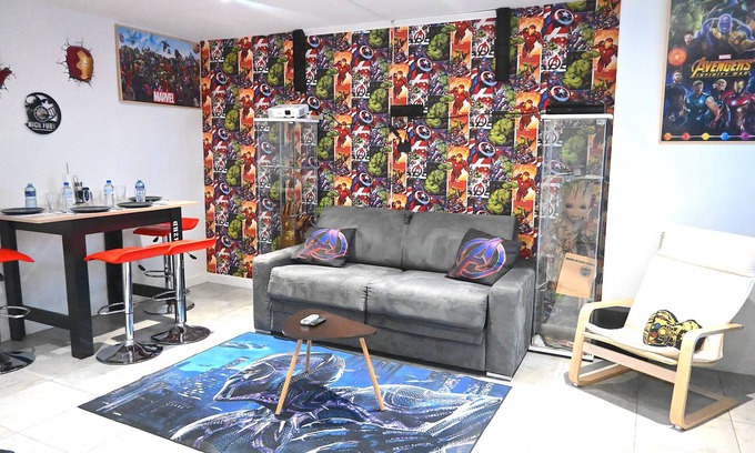 Villeneuve-sous-Dammartin Apartment | LE MARVEL 10mn Aeroport CDG jusqu'à 4 voyageurs