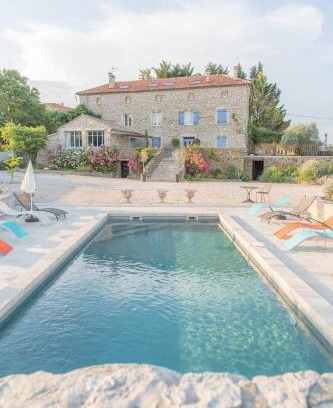 Saint-Hippolyte-de-Caton Villa | Le Mas d'Elise