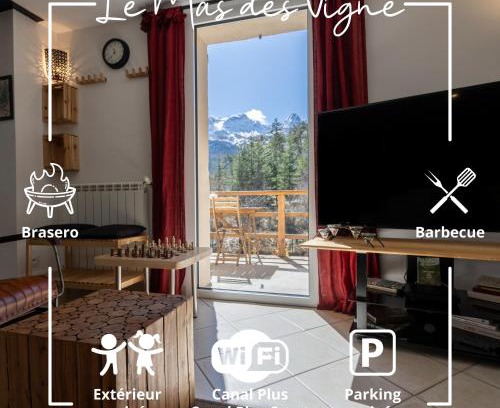 Pra Loup Apartment | Le Mas des Vigne - Jardin - Barbecue - Brasero