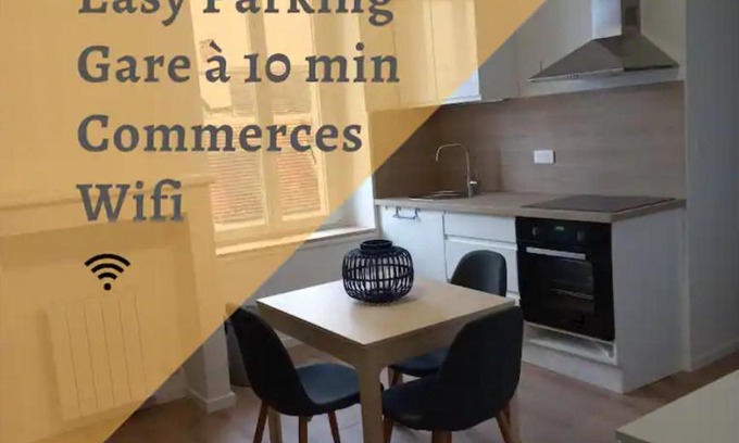 Besancon Apartment | Le Montjoux, appartement calme, toutes commodités