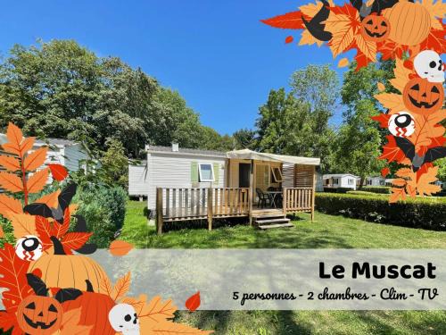 Boofzheim House | Le Muscat - bungalow pour 5 - TV - Clim