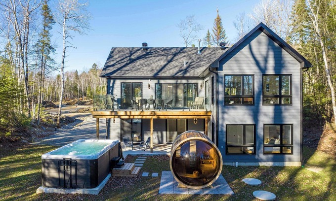 Saint Come House | Le NaturÔ Spa | Chalet neuf avec Spa et Sauna