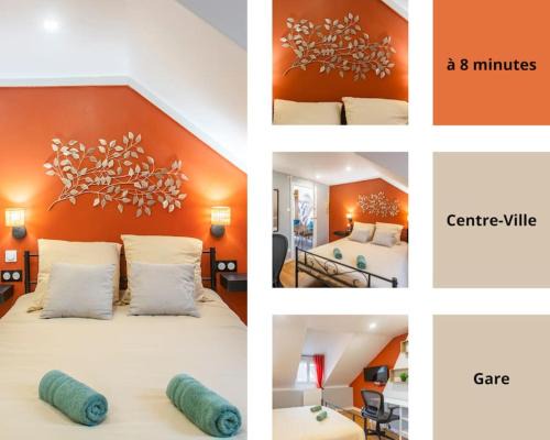 Sainte-Anne - Faubourg Noyon Apartment | Le Nid d Amiens 2 pers 8 min Centre ville & gare