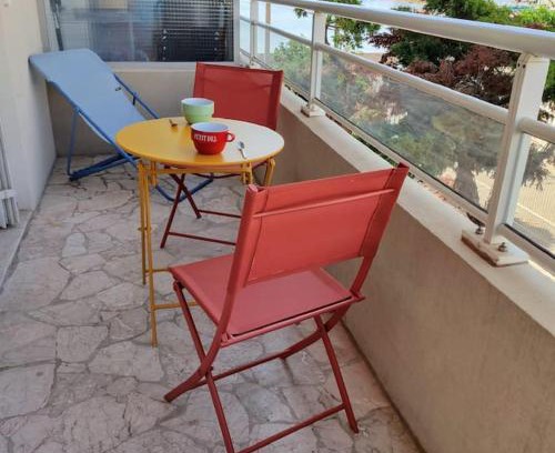 Les Sablettes Apartment | Le Perroquet Appart' aux Sablettes plage parking