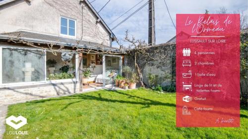 Lussault-sur-Loire House | Le Relais de l'Ormeau - Charmant gîte pour 4 pers.