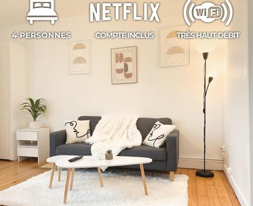 Mont d'Arene Apartment | Le Romain - Centre-Ville Gare - Spacieux - Netflix