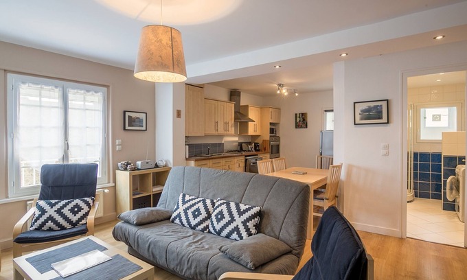 Intra Muros Apartment | Le Sainte Anne - Appartement à 70 m de la Plage - Saint-Malo intramuros