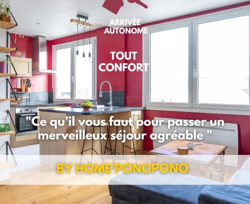 Saint-Jacques - Pirmil Apartment | Le St Jacques 360 - CALME - WIFI Fibre Très Haut Débit - Lumineux - Proche Gare PIRMIL