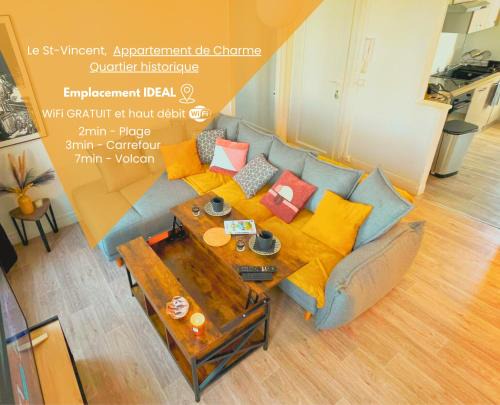Saint-Martin-du-Littoral Apartment | Le "St-Vincent"- 2min de la plage , hyper-centre, cozy