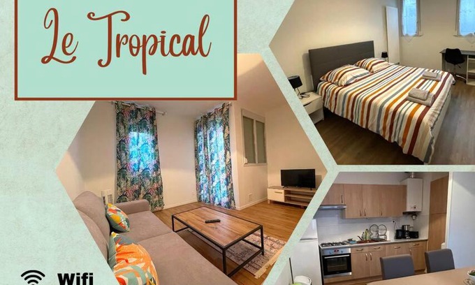 Cran-Gevrier Apartment | Le Tropical - Spacieux T2 proche toutes commodités