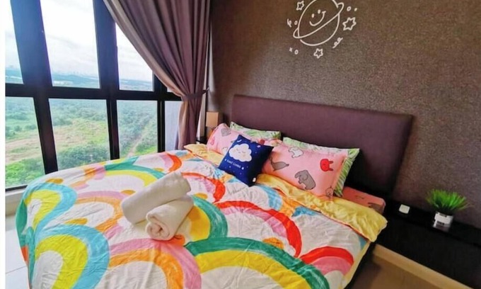 Medini Apartment | Legoland 3min wlk HappyStarLight 2B2R Lakeview 8px