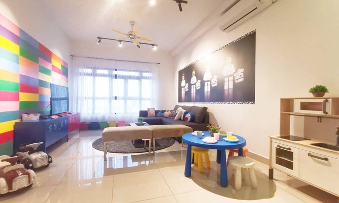 Medini Apartment | Legoland Medini 10pax (WIFI) @ JB City Homestay