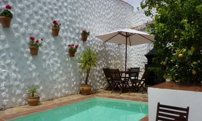 Antequera Apartment | Lemon Tree Apartment with private plunge pool and private garden. Free WIFI.