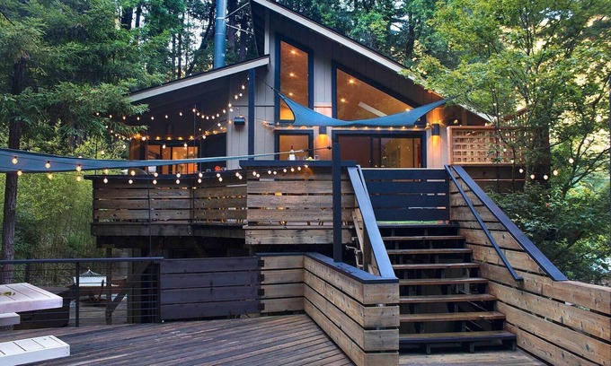 Cazadero House | Leo's Lodge ~ Poolside Retreat, Private yet close to Town!