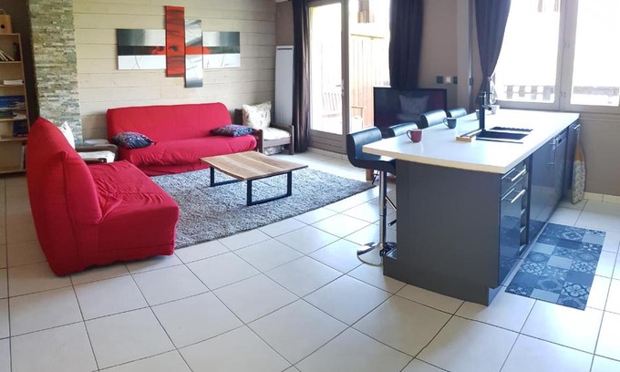 Mont-de-Lans Apartment | Les Balcons de l'Eterlou