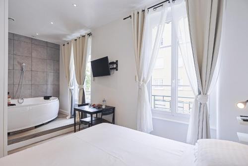 Villette Gare Apartment | LES BULLES DE MONA - Zen - Spa - Clim